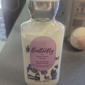Bath & Body Works Butterfly Body Lotion - Cream and Purple